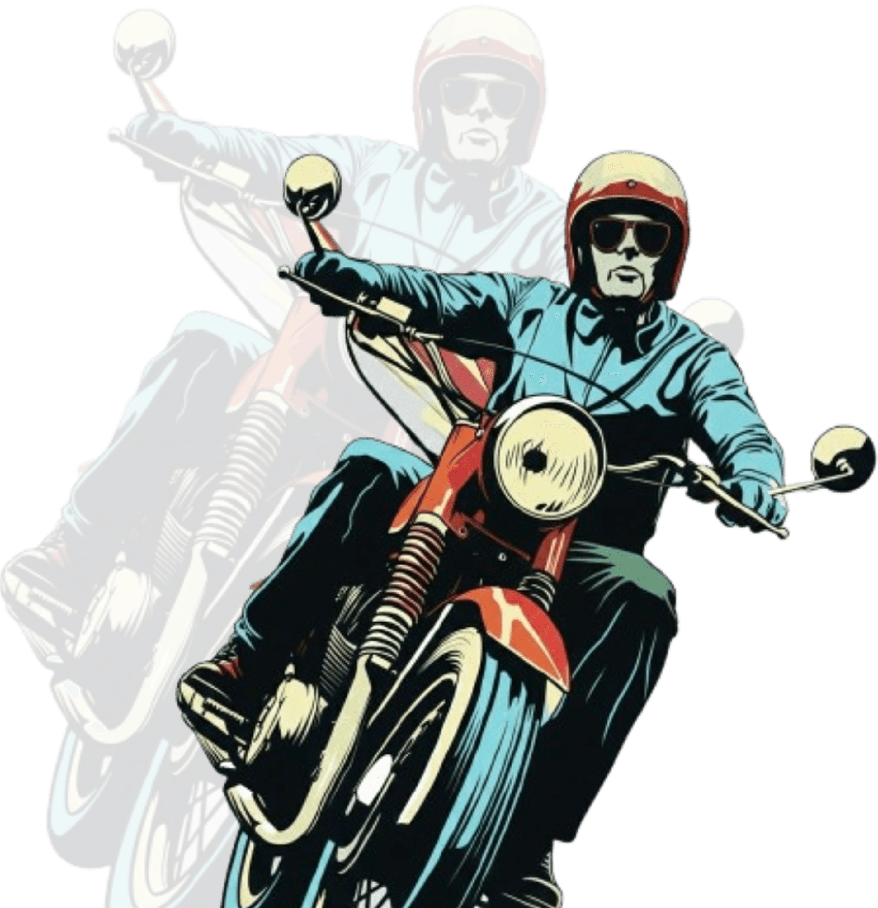 배달하러 가는 라이더